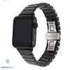 Ceramic Butterfly Loop Watch Band for Apple - Black / 38mm or 40mm