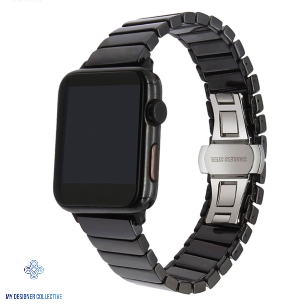 Ceramic Butterfly Loop Watch Band for Apple Watch
