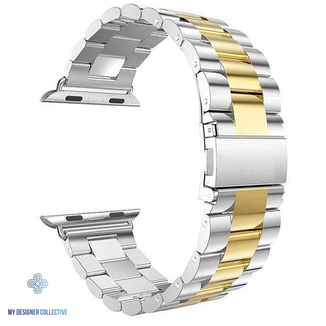 Classic Stainless Steel 3 Link Apple Watch Band