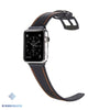 Hamilton Carbon Fiber Leather Watch Band for Apple