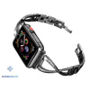 Marbella Diamond Link Band for Apple Watch - Black / 38mm or 40mm
