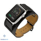 Monaco 2-in-1 Leather Cuff for Apple Watch - Black / 42mm or 44mm
