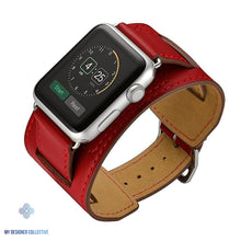 Monaco 2-in-1 Leather Cuff for Apple Watch