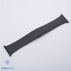 Premium Stainless Steel Link Watch Band with Butterfly Closure for Apple